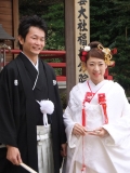 お洒落な和装ヘア